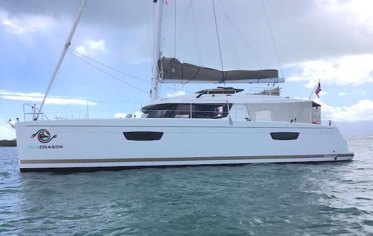 sea dragon yacht charter